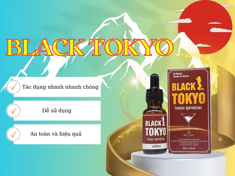 Thuốc kích dục Black Tokyo - Nhật Bản