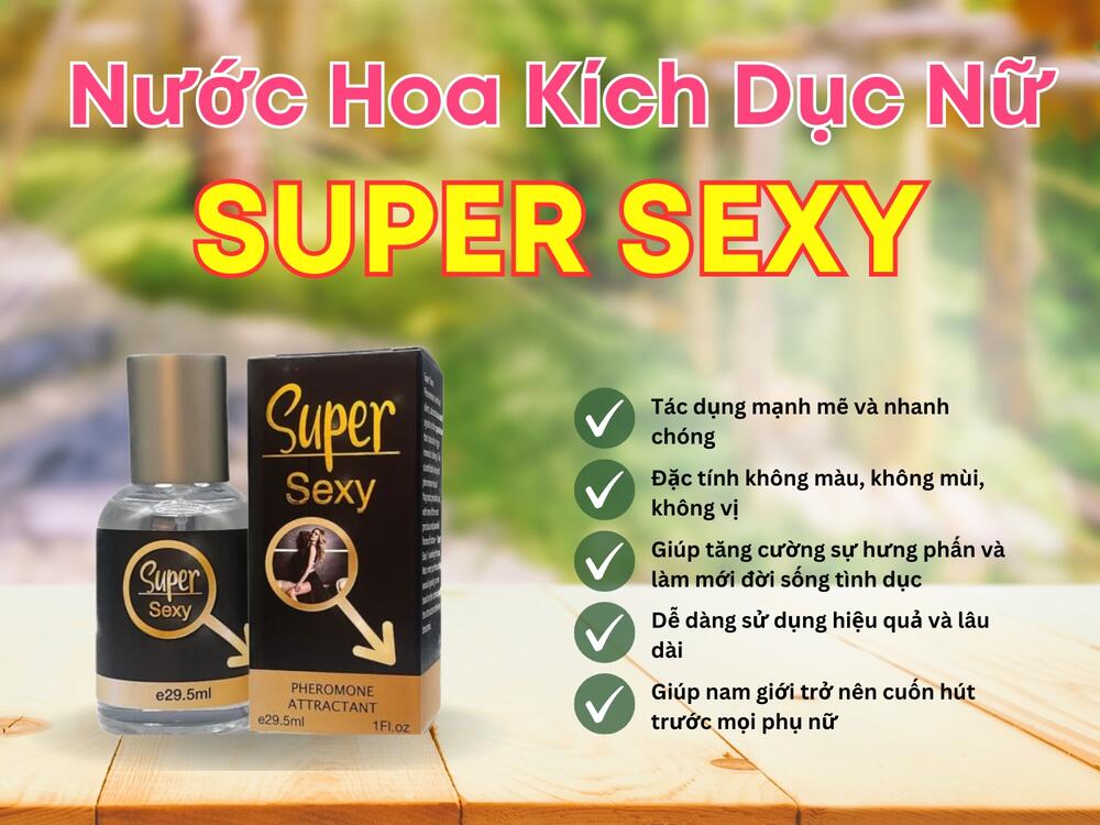 Thuốc kích dục dạng nước hoa