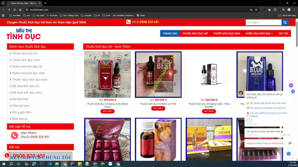 Siêu Thị Tình Dục - Đơn vị của uy tín và chất lượng