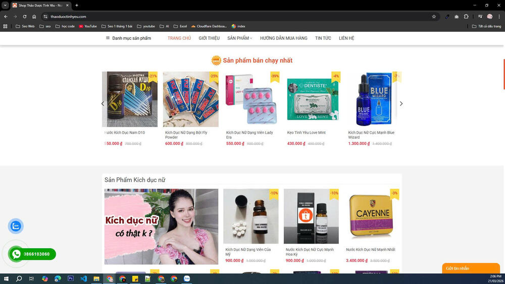 Shop Thảo Dược Tình Yêu - Sản phẩm thiên nhiên