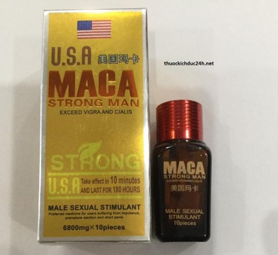 Thuốc Maca 6800 mg Thuốc Cương Dương thảo dược USA01