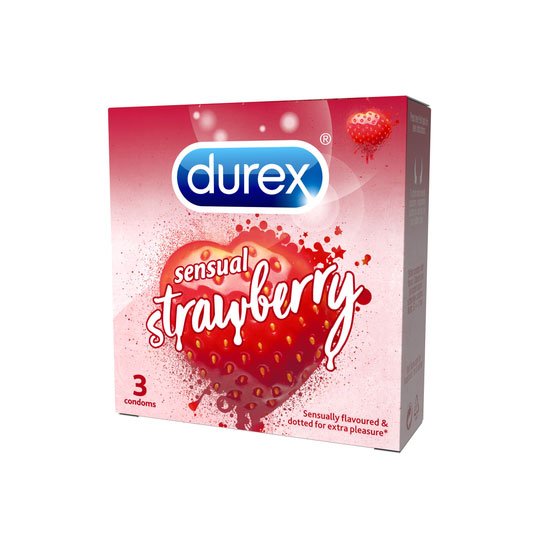Bao Cao Su Durex Sensual Strawberry