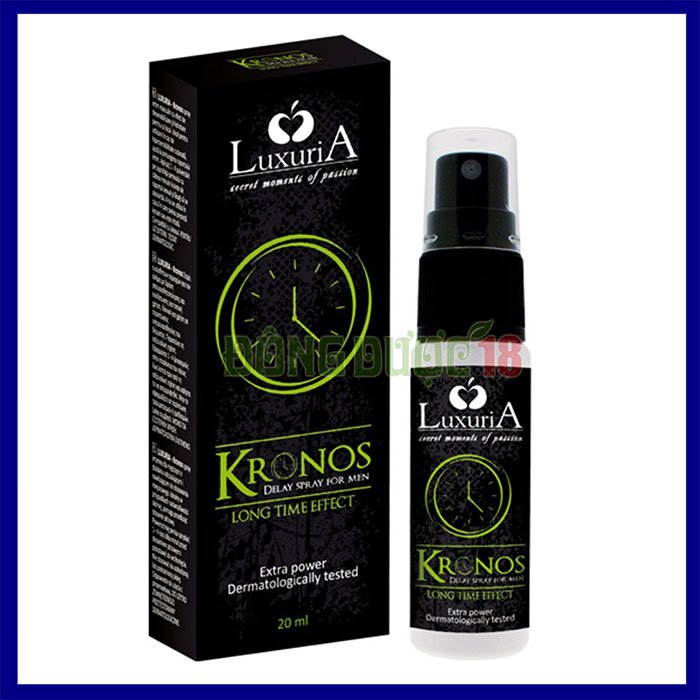 Chai Xịt Chống Xuất Tinh Sớm Cương Dương Ý Luxuri A Kronos (20ml)