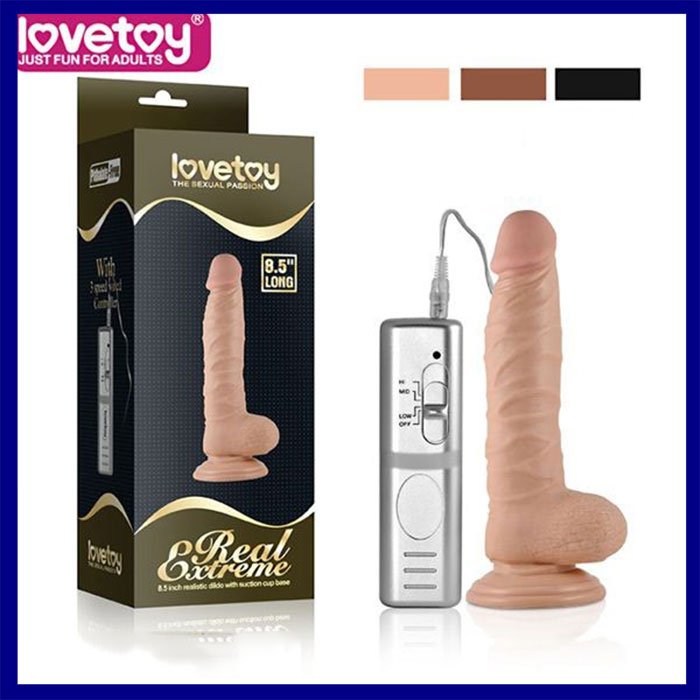 Dương Vật Giả Real Man Gắn Mặt Phẳng, Rung Đa Tốc Độ